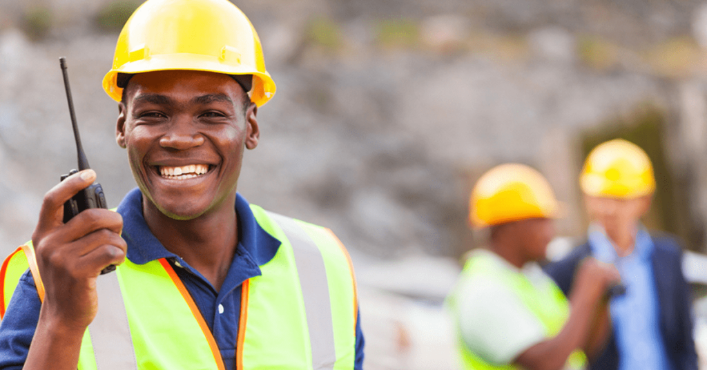 Rastreamento de equipes via rádio comunicador